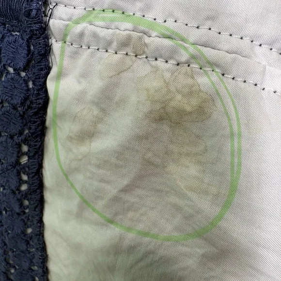 Tory Burch Navy Geometric Mini Dress - Picture 16 of 16